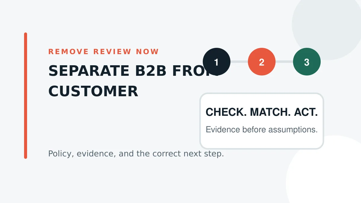 Comparison of a subcontractor dispute and a customer experience
